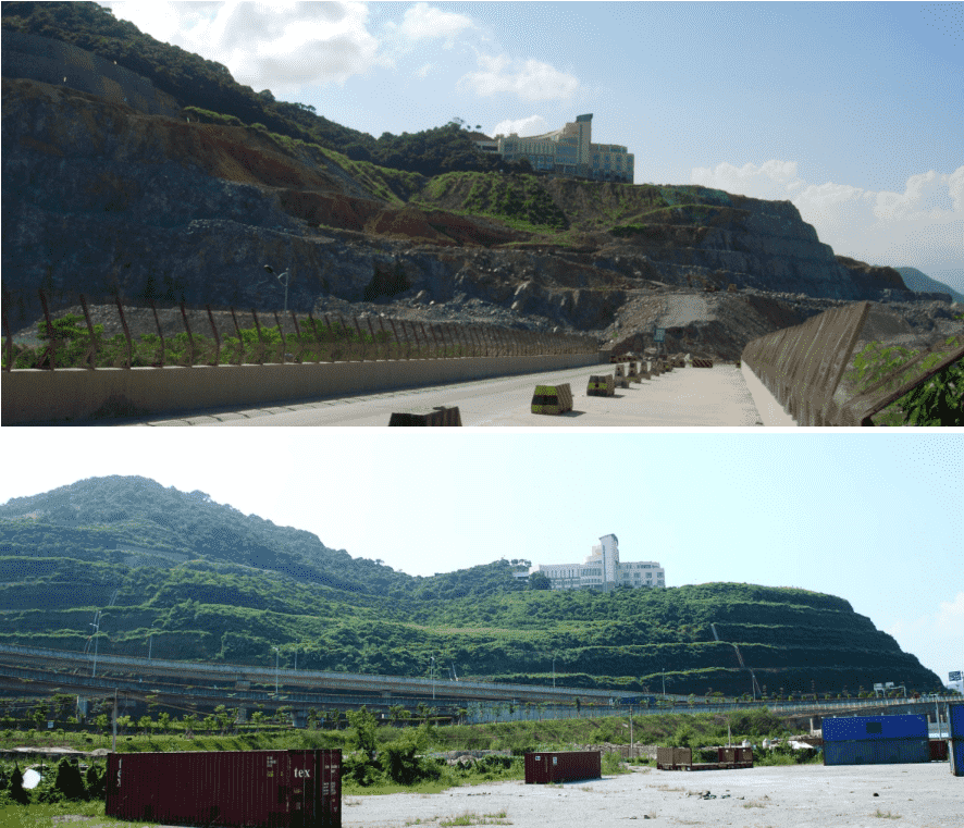 深圳市東部沿海高速公路-蓮塘至鹽田段梧桐山道立交路塹邊坡地質(zhì)災(zāi)害治理工程勘查、設(shè)計(jì)